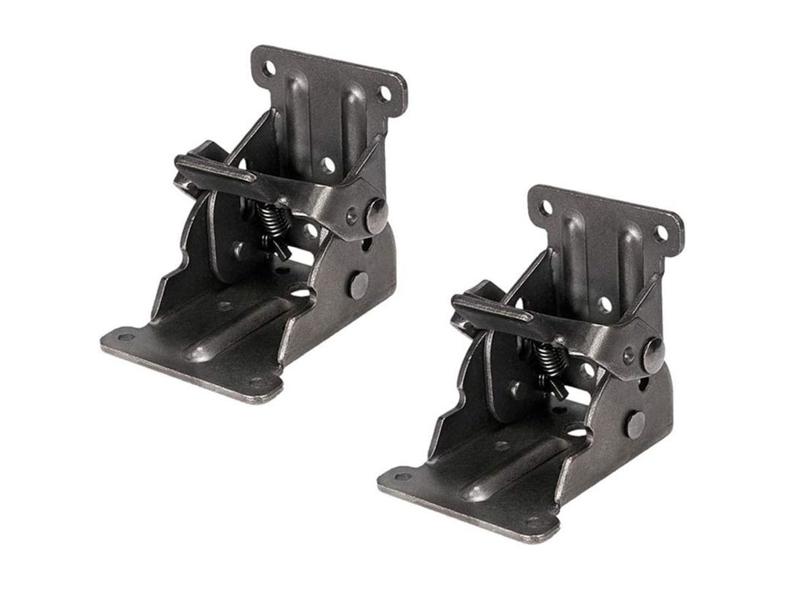 Bisagras Auto-bloqueantes, Brackets Plegables Para Muebles, Soportes De Pata Para Mesa, Cama Y Muebles (2 Piezas)