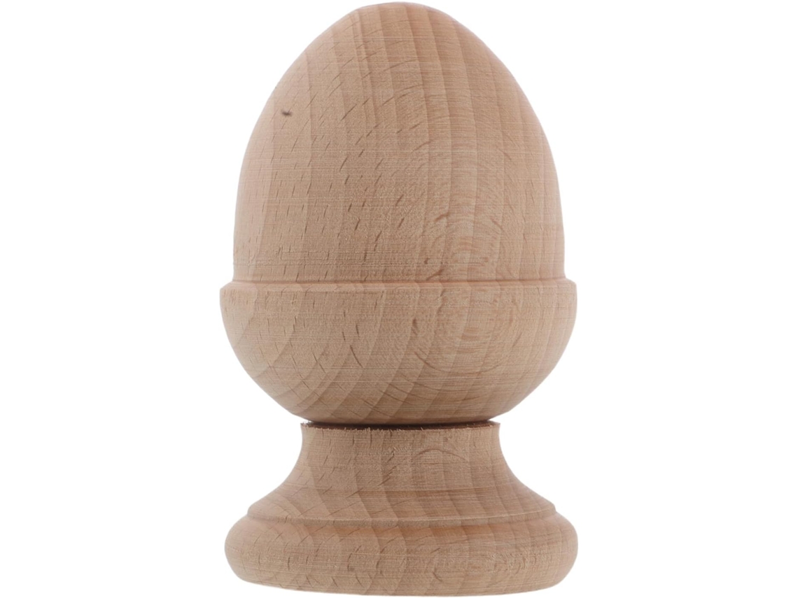 Inoomp Ponteiras Decorativas de Madeira para Postes de Cercas e Cabeceiras de Cama Ponteiras Decorativas para CHABERLU