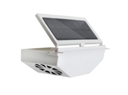 Ventilador Solar Para Janela De Carro, Aquecedor Solar Abs De 1200mah, Acessórios De Refrigeração Para Carros Em Festas