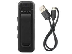 Rotativo 1080p Mini Body Camera Camera Video Recorder com Night Vision Clip Traseiro Desempenho Confiável 128 Gbpreto USHION