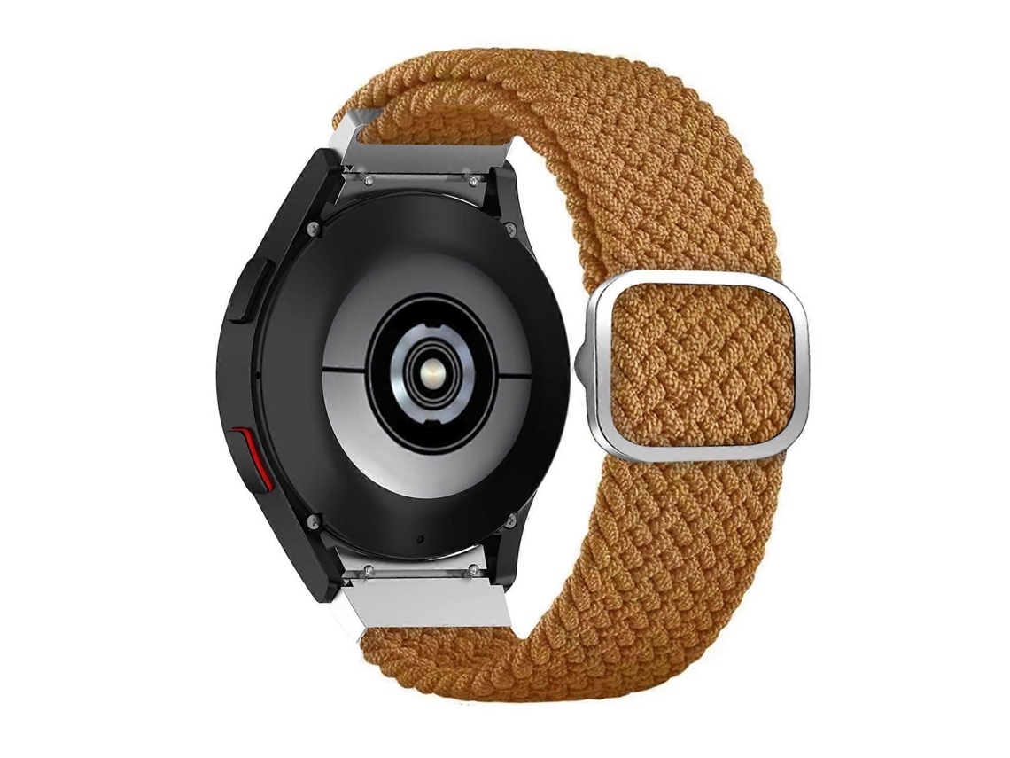 Pulseira De Tecido Ajustável Para Samsung Galaxy Watch4 De 40 Mm/44 Mm