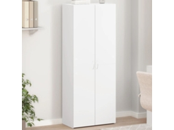 Vidaxl Arquivador 60x32x153 Cm Derivados De Madeira Branco