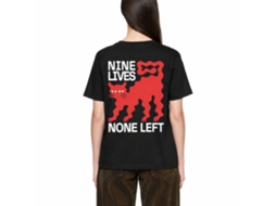 Rockinstone Nine Lives Kbar.design Black T-shirt Unique Designer Style