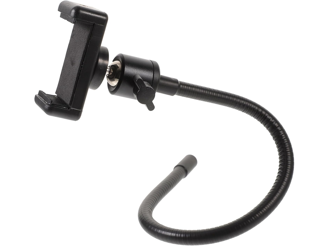 Kit Adaptador De Tripé Para Celular Com Mangueira Flexível E
