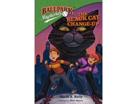 Livro Ballpark Mysteries 19 The Black Cat ChangeUp de David A Kelly (Inglês - Capa Dura)
