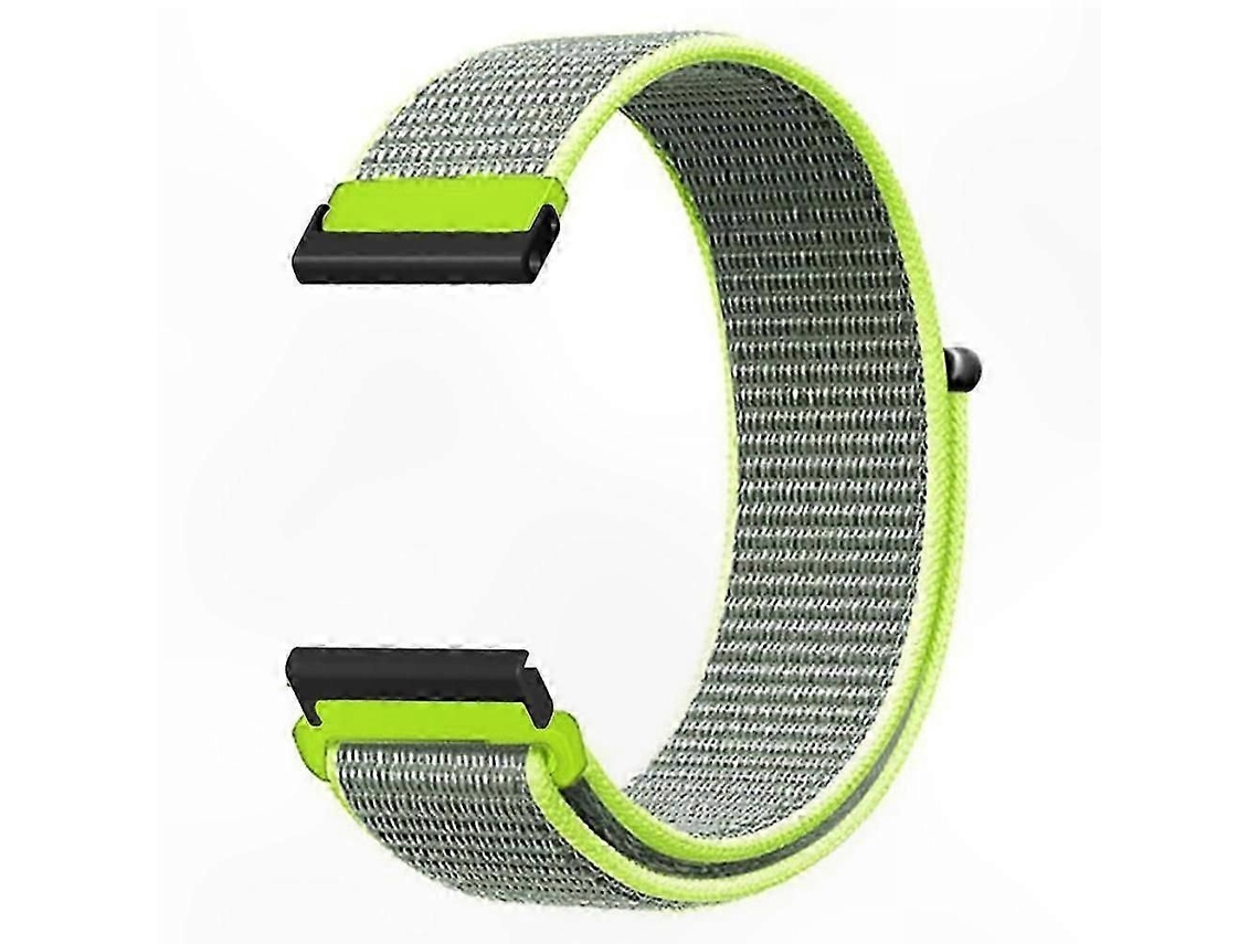 Pulseira Esportiva De Nylon Com 24 Mm De Largura Para Rastreadores De Fitness E Smartwatches.