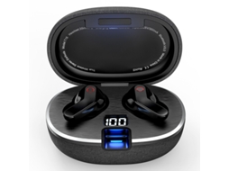 Fones De Ouvido Sem Fio Bluetooth 5.0 Microfone 3d Estéreo Graves Profundos Portátil Esportes Cancelamento De Ruído