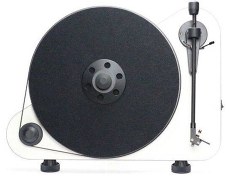Gira-discos PRO-JECT Vte-R Branco (Manual - Correia - Velocidade: 33 1/3 - 45)