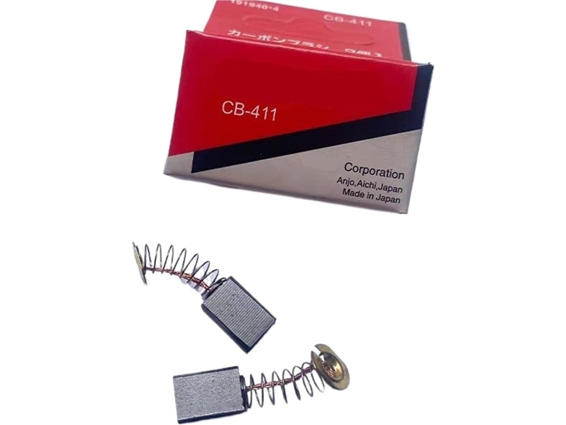 Escova De Carvão Cb-411 Para Aparador 3709 9526/9525b/mt955, Peças De Reposição Para Esmerilhadeira Angular, 1