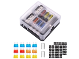 Painel De Fusíveis Led De 12 Volts Para Carro, Barco, Trailer, Caminhão, Cc 12 24 V, Condutividade Ideal Com Fusíveis Atc Ato