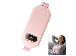 Aplicação Térmica Portátil Para Menstruação, 3 Temperaturas Com Massagem, Alivia Cramps, Cuidado Feminino