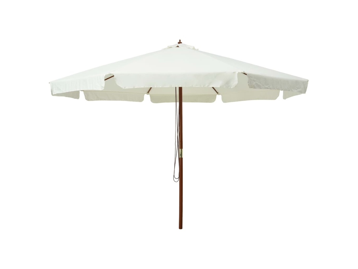 Guarda sol VIDAXL White (330 cm)