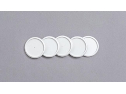 Discos E Elástico 2,3Cm Branco