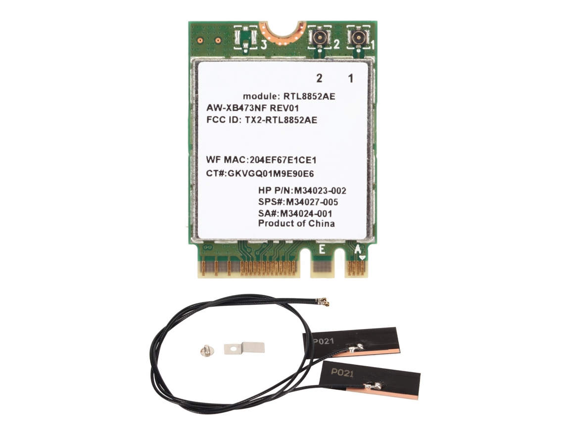 Placa De Rede Sem Fio (suporta Transmissão Wifi6 De 1800 Mbps)
