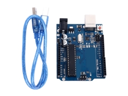 Placa De Desenvolvimento Com Cabo Usb Módulo Principal Expansível Programável Para Chip Mega328p