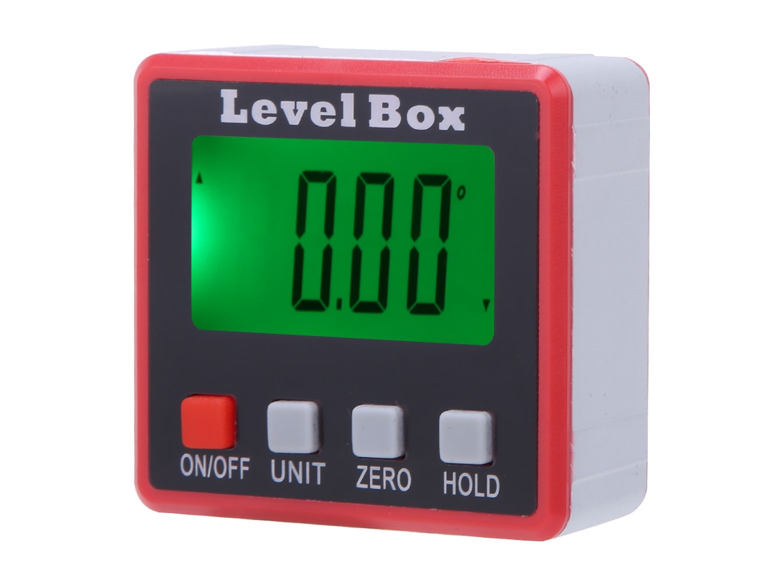 Laxiscreed Goniômetro Digital Com Luz De Fundo Para Medição De 4×90° De Forma Precisa
