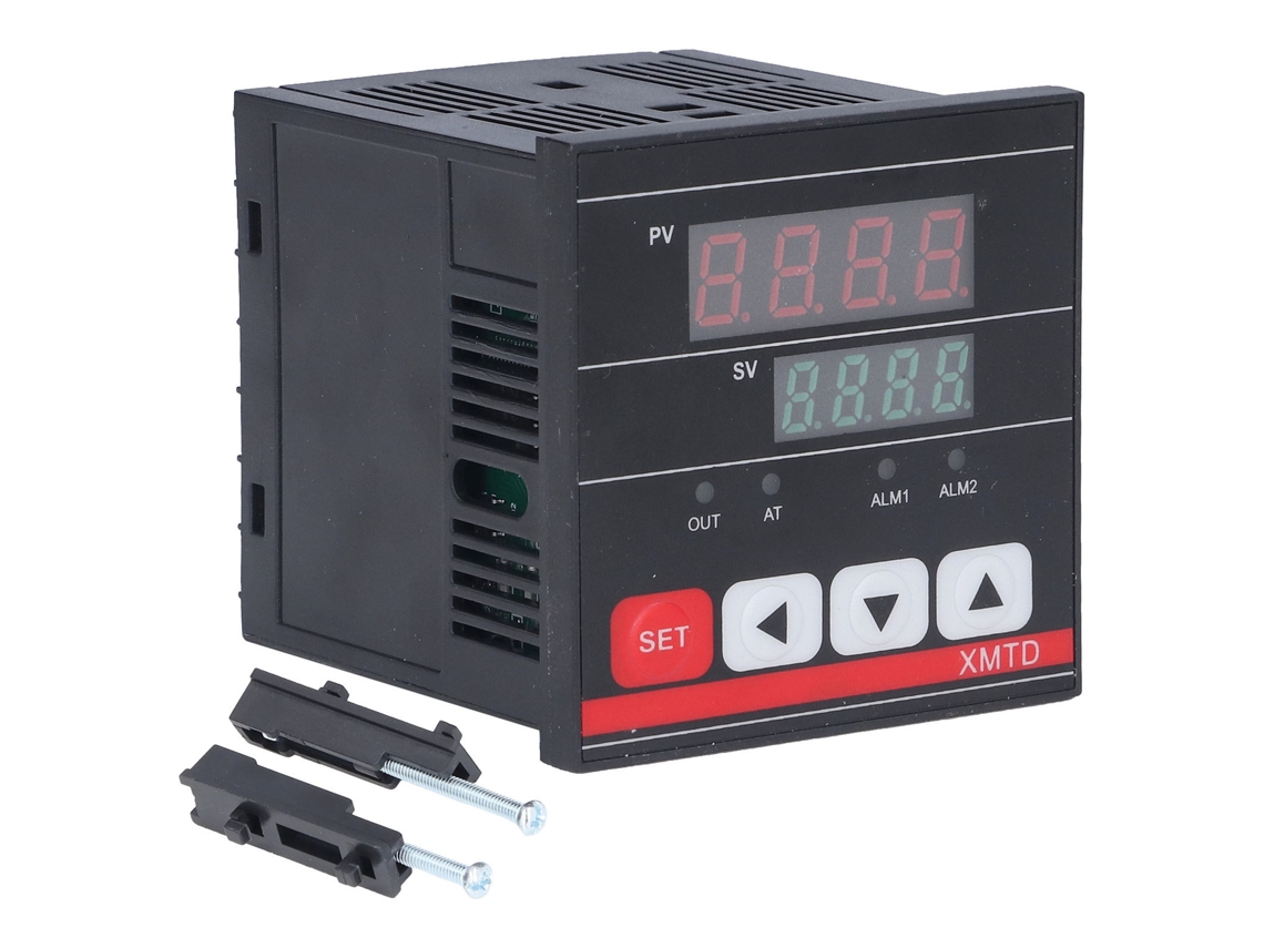 Controlador De Temperatura Inteligente Com Display Digital Termostato Ac220v 50/60hz