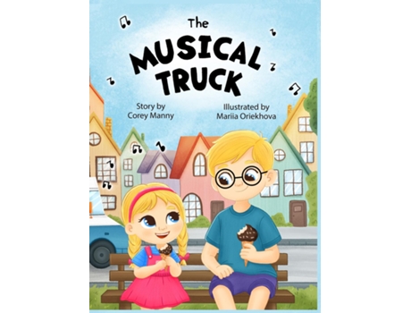 Livro The Musical Truck de Corey Manny (Inglês)