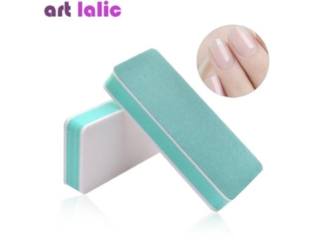 10 Peças Limas De Unha Arte Lixa Blocos De Polimento Lixamento Dupla Face Manicure Pedicure Suprimentos Acessórios De Unha Ferramentas Art Lalic