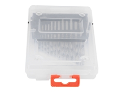Conjunto De 13 Brocas De Aço Rápido Com Corpo Reto Da Laxiscreed Para Perfurações De 1,5mm A 6,5mm