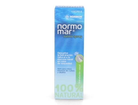 Limpeza Nasal NORMOMAR Salina Spray