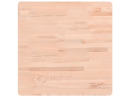 Conjunto 1 Tampo De Mesa Vidaxl Marrom Madeira (60 X 60 X 4 Cm)