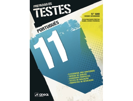 Livro Preparar Os Testes - Português - 11.º Ano de Vários Autores (Ano de Edição - 2020)