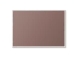 Magnetic Wall Board Ash Brown For The Office Espelharte (100x70 Cm)