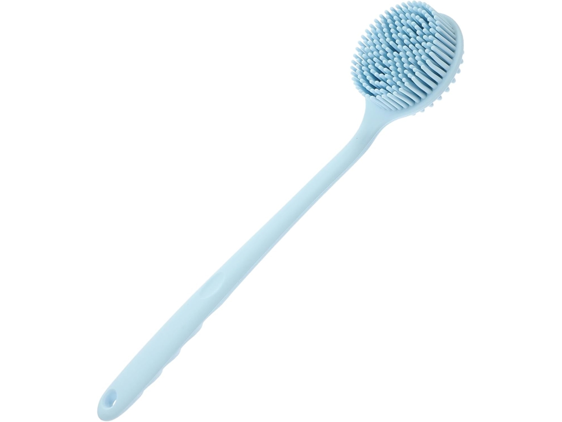 Escova Corporal De Silicone Com Cabo Longo Ipetboom E Alça Para Pendurar, Ideal Para Limpeza E Massagem Nas Costas