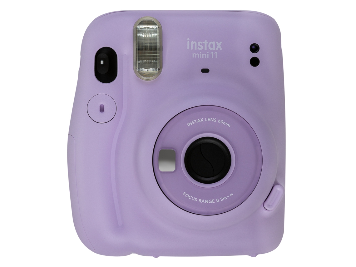 Máquina Fotográfica Instantânea FUJIFILM Instax Mini 11 (Roxo - Obturação: 1/2-1/250 s - 2 x Pilhas AA LR6)
