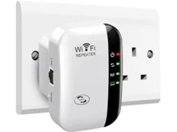 Extensor de WiFi, Amplificador de WiFi e Repetidor de WiFi mais recentes de 2024, Cobertura de até 3000 m², Conecta 45 dispositivos, Amplificador Slowmoose