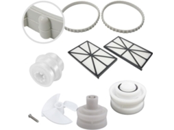Conjunto De Polia E Correia Para Robôs De Limpeza De Piscina Hayward Tiger E Shark, Compatível Com Rc9990gr