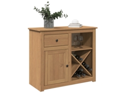 Aparador Panamá con Cajón 93x40x80 cm Madera Maciza de Pino
