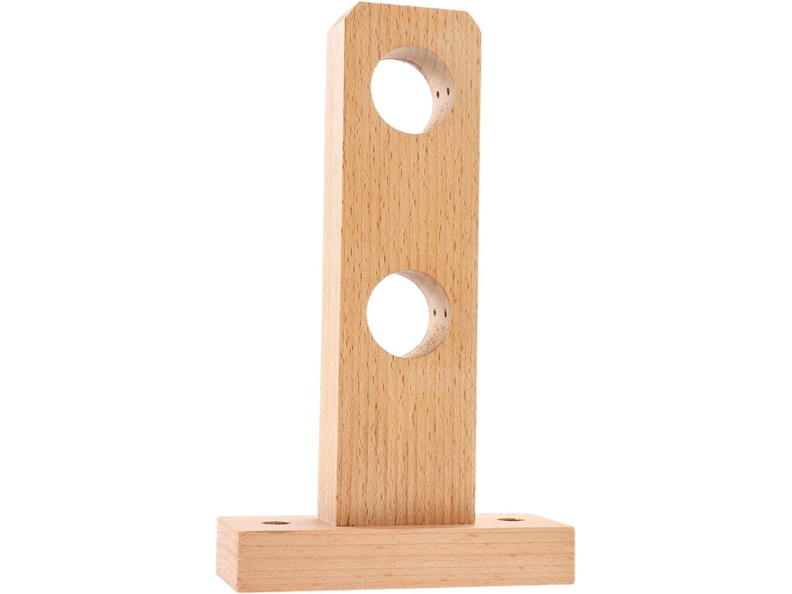 Suporte De Madeira Para Cortina Chuveiro, Modelo Var Easy Bathroom, Em Faia, Removível