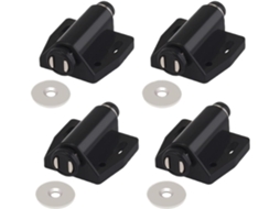 Conjunto De 4 8 Peças Fechos Magnéticos Simples Armários, Com Fechamento Invisível, Móveis Domésticos, Guarda