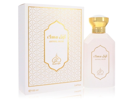 Perfume Masculino RAYEF Awwal Musk RAYEF Eau de Parfum Unisex 3.4 Oz For Men 100 Ml