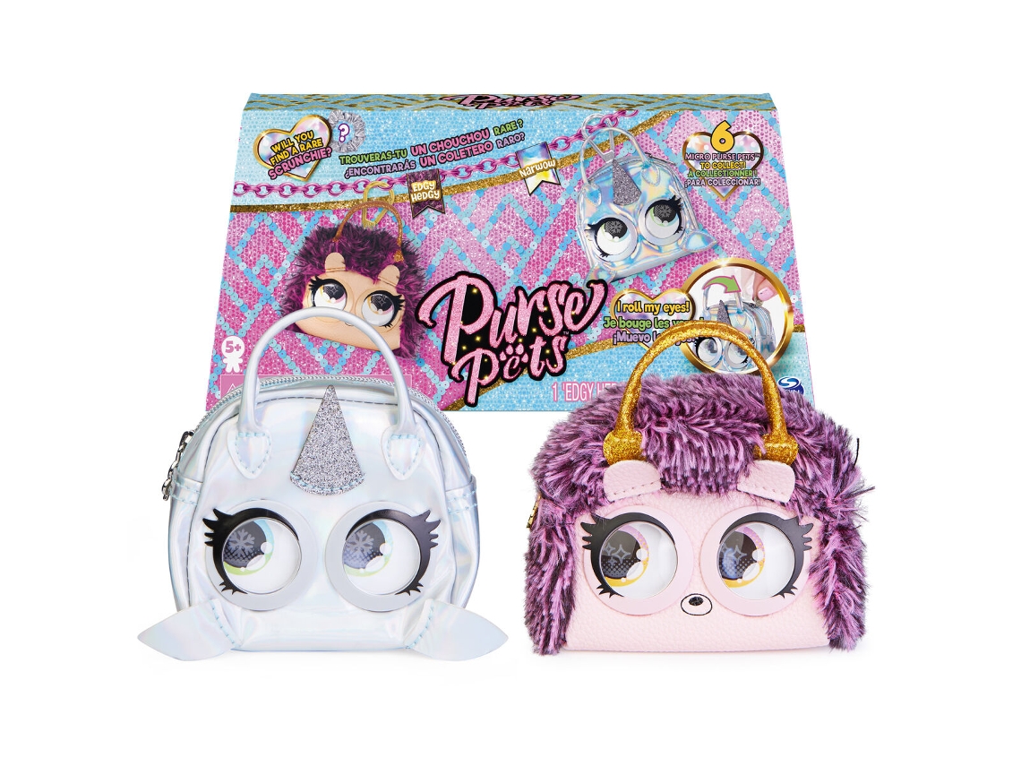 Acessórios para Bonecas Spin Master Pack 2 Micro Purse Pets (Idade Mínima Recomendada:  5 Anos)