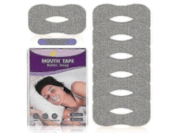 Fita Adesiva Bucal para Dormir, Promove a Respiração Nasal, Tira para Dormir, Auxiliar para Dormir, Respirável TAISHENGDA