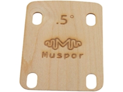 Conjunto De 3 Cunhas Para Braço De Guitarra Elétrica Com Ângulo Ajustável De 0,25 E 0,5 Graus