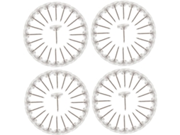 Tehaux Conjunto De 4 Tachinhas Cortiça Transparentes E Fofas Para