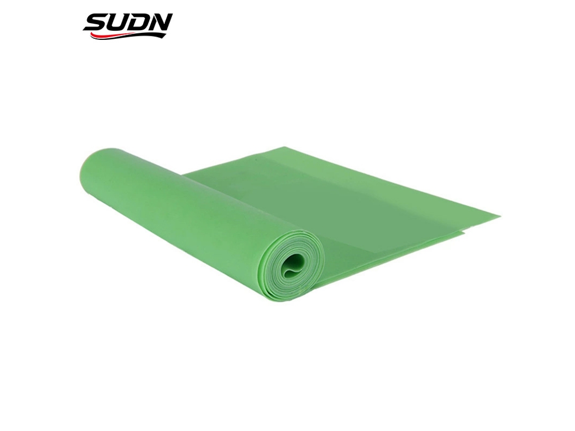 (verde: 1500*150*0,35mm) Faixa Elástica De Resistência Para Yoga, Modelagem E Alongamento