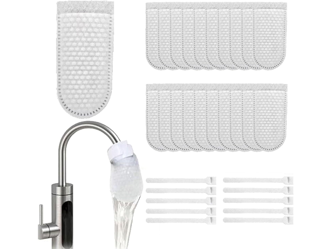 Pacote Com 50/100/200 Sacos De Algodão Filtro Para Torneira, Água