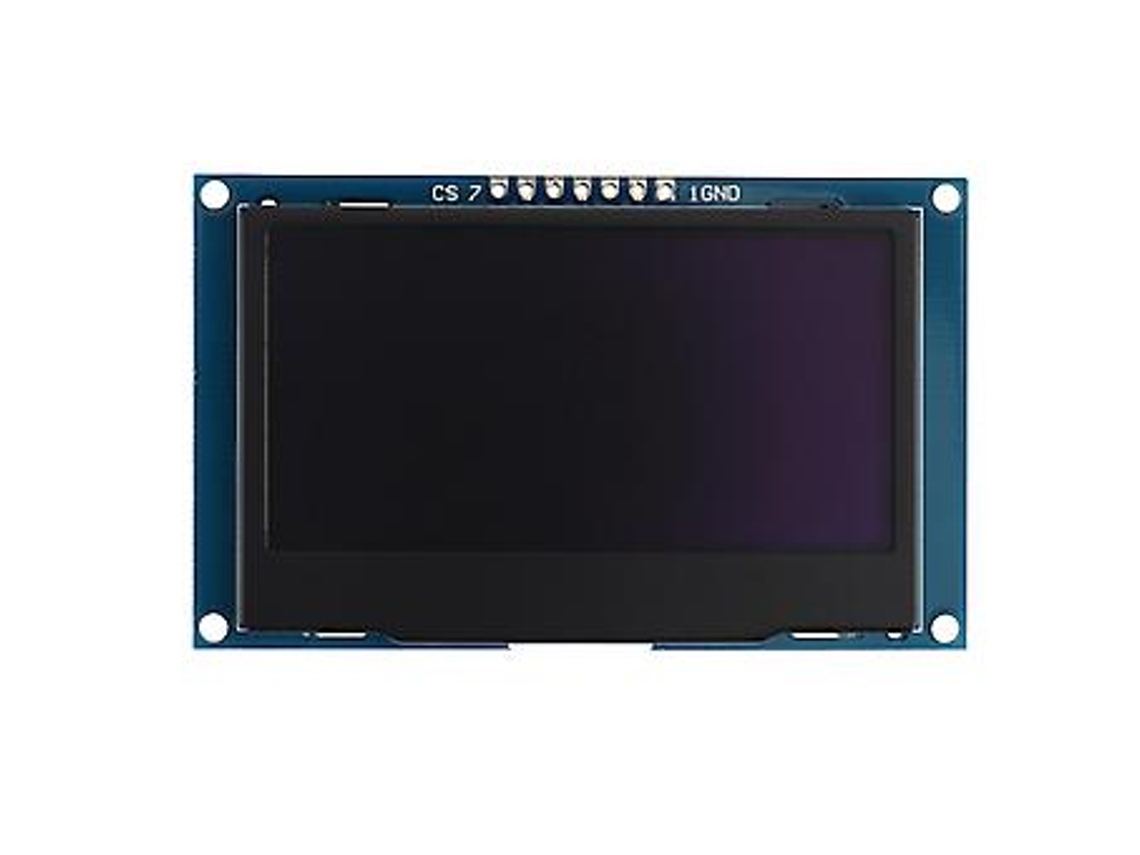 Módulo De Exibição Oled 12864 128x64 De 2,42 Polegadas Iic I2c Spi Serial Lcd Para C51 Stm32 Ssd1309 Slowmoose (branco)