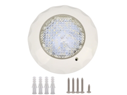 Lâmpada Subaquática Led Ip68 12v 15w com Placa Parede