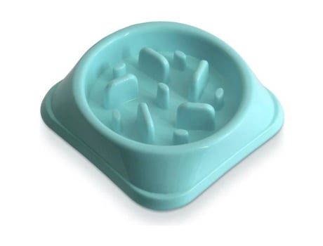 Tigela de Alimentação Anti Gula Labirinto Lento para Gatinhos Animais IGADGITZ Home U6969 Cães Pequenos Filhotes Júnior