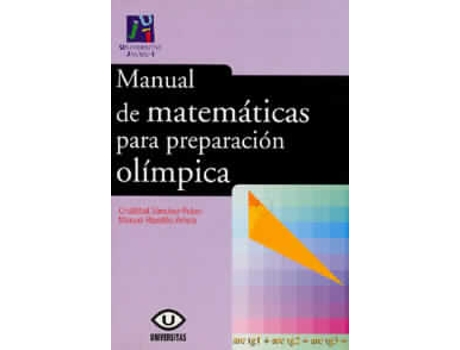 Livro Manual De Matemáticas Para Preparación Olímpica de Manuel Ripolles (Español)