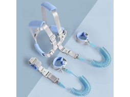 Guia Infantil Com Cordão De Segurança Para O Pulso, Segura Para Atividades Ao Ar Livre, Viagens E Compras.1.5m Azul Hexinyigjly