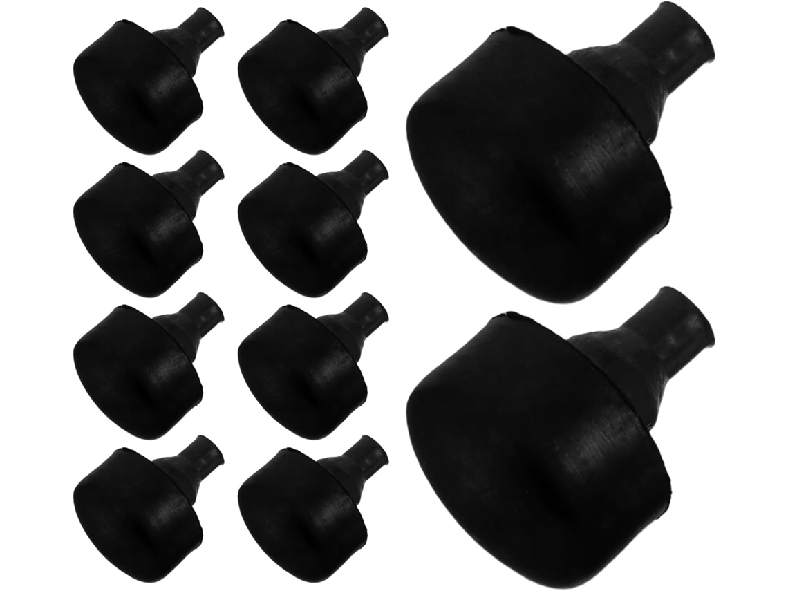 Conjunto De 100 Peças De Coxins De Borracha Para Suportes De Motor E Amortecedores De Motocicletas.