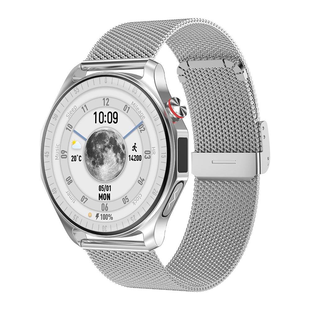 (yingang) Smartwatch De Saúde Com Tela De 1,43 Polegadas E Função De Eletrocardiograma