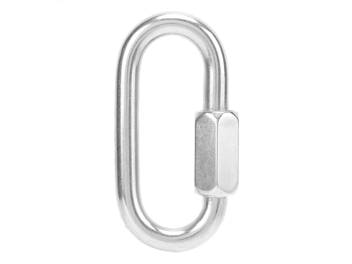 Carabina de Bloqueio Aço Inox Conector 8mm